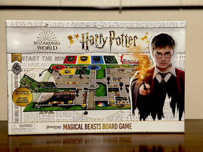 New! Pressman Harry Potter Magical Beasts Game