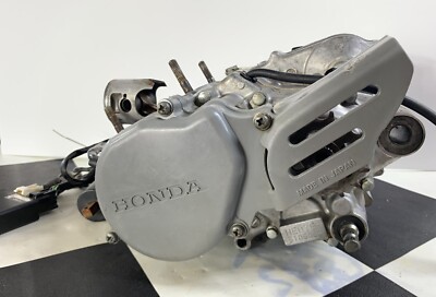 2005 Honda CR85R Engine Motor Bottom End Cases Crank Clutch Basket
