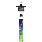 Japanese Iwachu Wind Chime Nambu Cast Iron Black Lantern Wind Bell Made in Japan