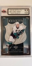 Corey Perry 2005-06 Artifacts Rookie Hockey Card #594/750 KSA Graded 9.5!!