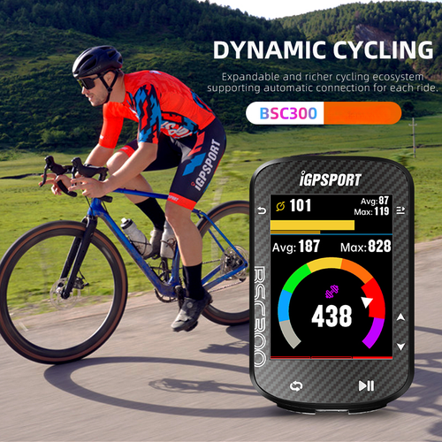 BSC300 GPS ANT+ Cycling Bike Computer Waterproof Bicycle Sensor Group Odometer