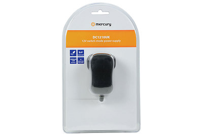 Mercury Energy Efficent Netzteil Schaltmodus 12V inkl. Multi Pin Adapter PSU