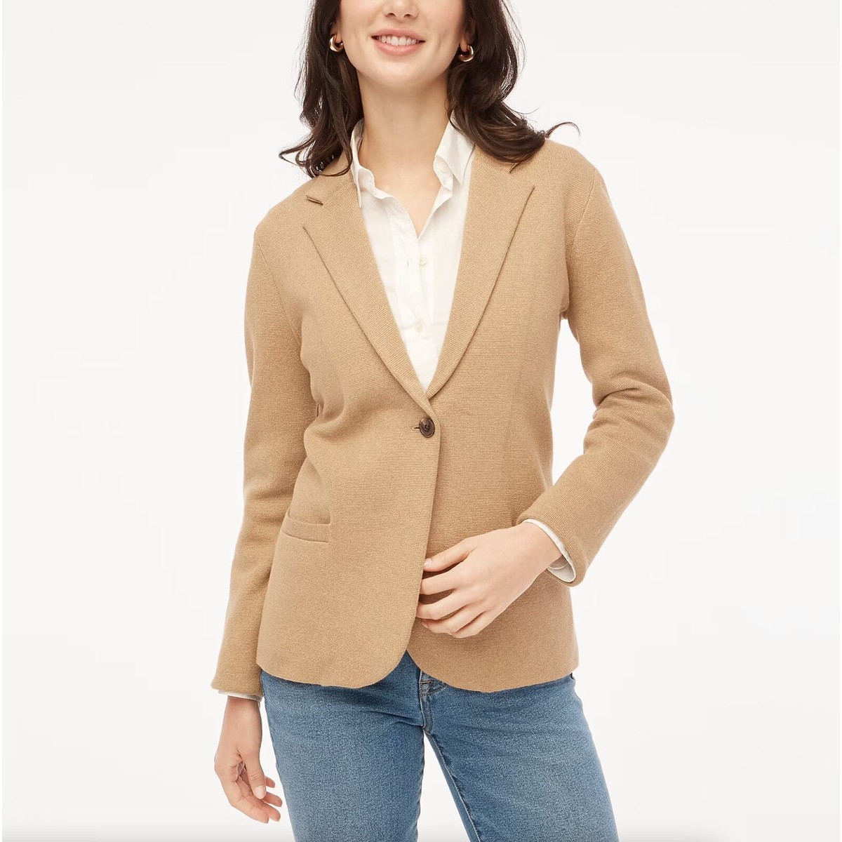 ジャケット・アウター SUNSEA Caramel Check Coat 19A33 Samsoe Samsoe Faux Leather Shereen Oversized Brown Button-up