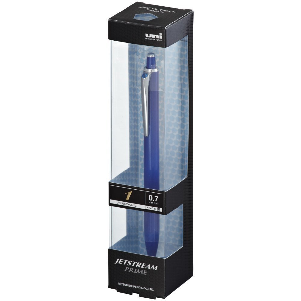 UNI Jetstream Prime Single Knock 0.7 mm Ballpoint Pen - Navy Body
