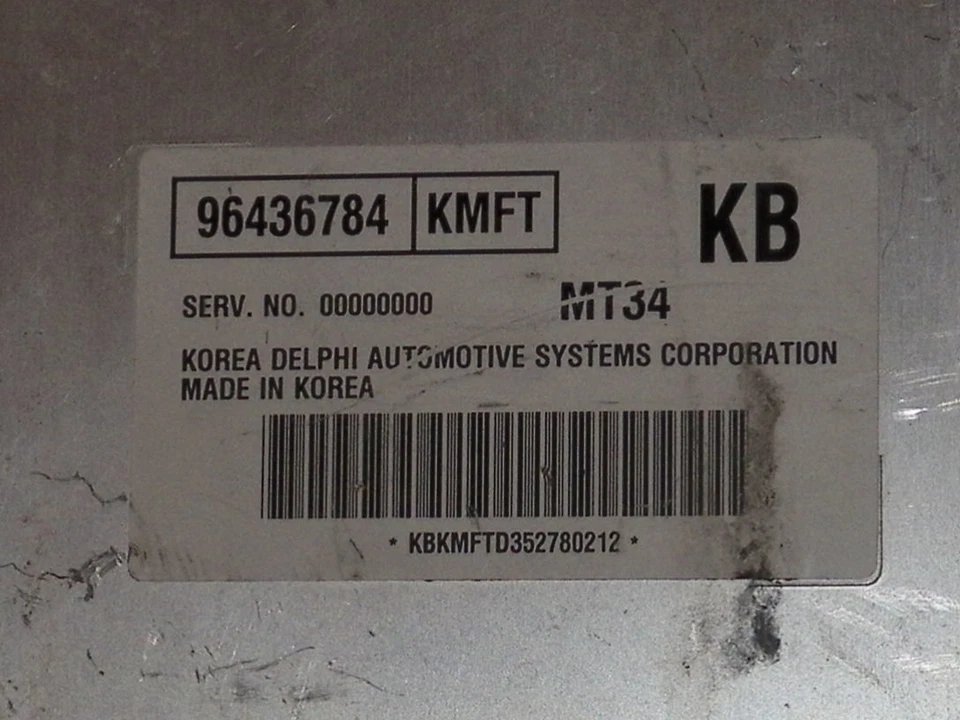 04 05 AVEO 05 06 WAVE 05 06 07 08 SWIFT ORDENADOR CEREBRO MOTOR CONTROL ECU ECM Foto 3 de 3