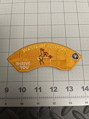 2015 Centennial Arrowtour OA THANK YOU Western Region Patch #082