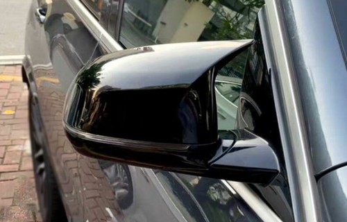 Cubierta de espejo puerta lateral negra brillante para BMW X5 G05 2019-2020 2021 - Imagen 2 de 6