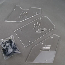 Windshield Window front rear fits HPI Baja 5B SS ROVAN KING MOTOR 1/5 buggy