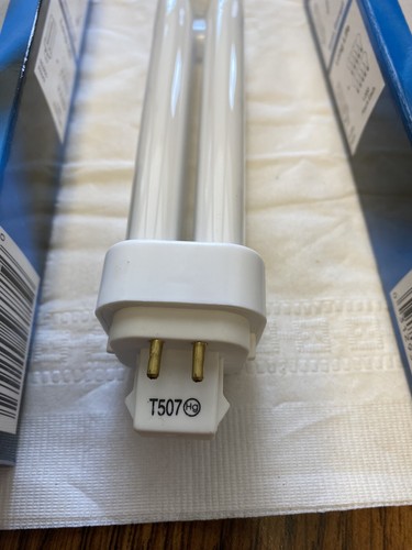 EIKO QT13/35-4P 13W G24q-1 3500K Quad-Tube CFL Lamp Pair - Picture 5 of 6