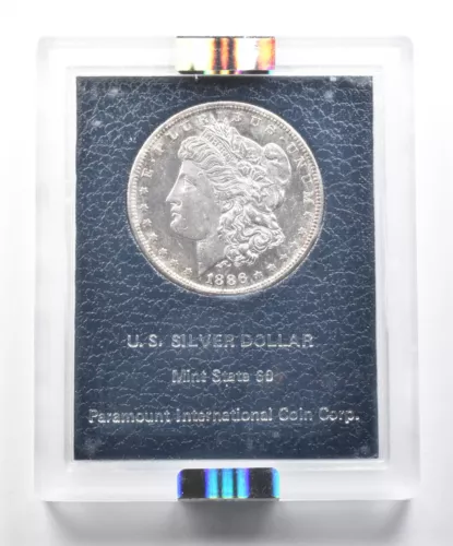 1886-S Morgan Silver Dollar MS61 NGC Paramount *0116