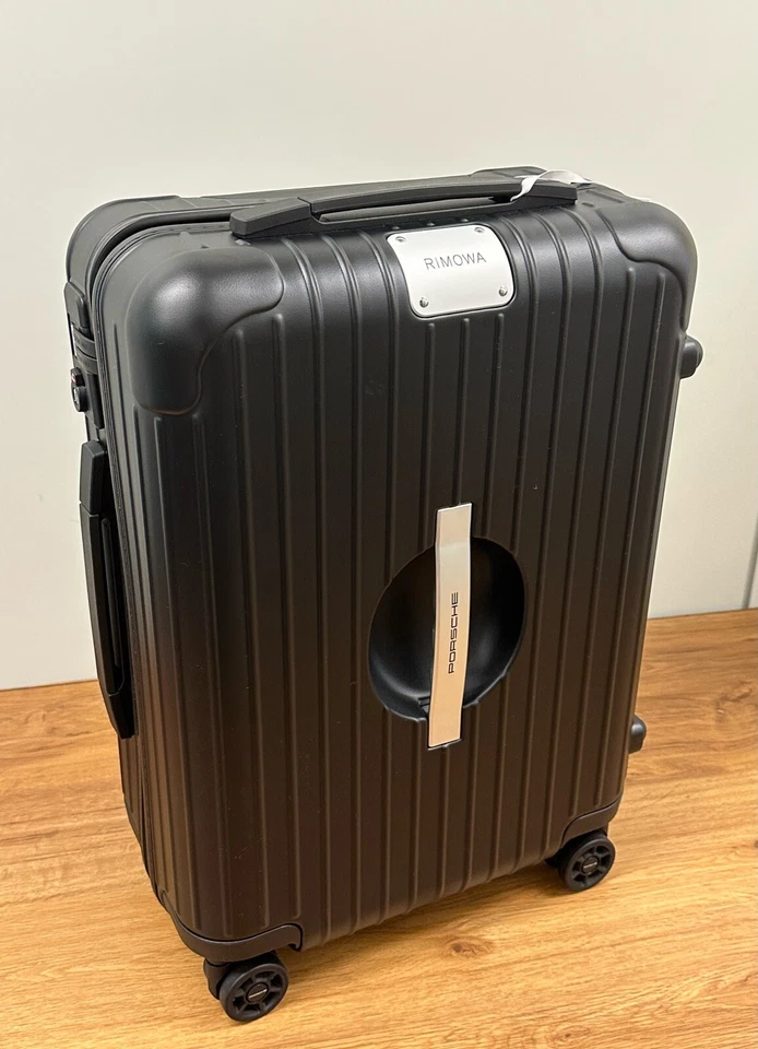 Rimowa x Porsche PTS Kabinenkoffer Cabin Trolley Black (full Set, limited) - NEU - Bild 2 von 4