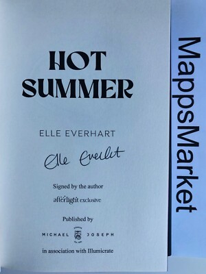 SIGNED Hot Summer by Elle Everhart ILLUMICRATE AFTERLIGHT