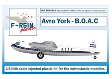 F-rsin Plastic FRP4143 1:144 Avro York B.O.A.C. G-AGNN