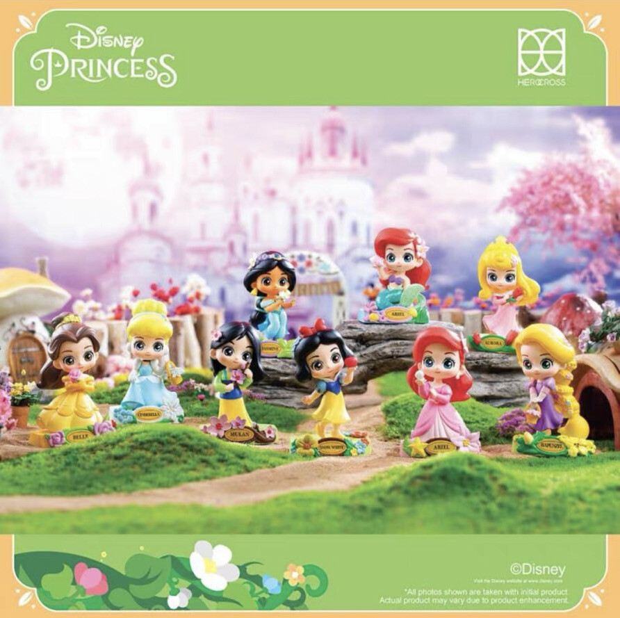 HeroCross Disney Princess Garden Dream Series seal case of 8 pcs