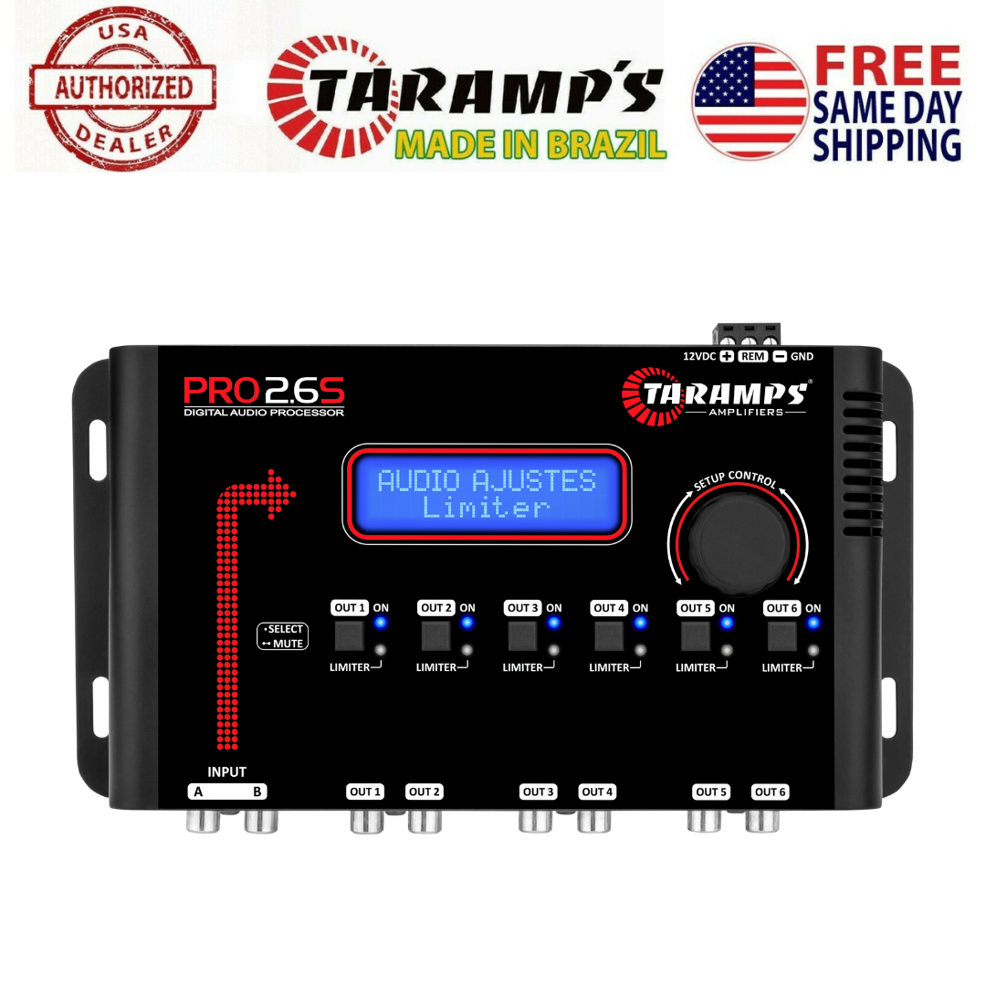 TARAMPS PRO 2.6S DIGITAL PROCESSOR - USA DEALER - SAME DAY
