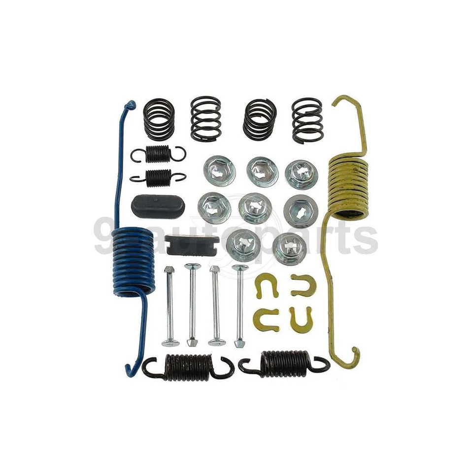 Kit de tambores y zapatas de freno trasero y herrajes para Toyota RAV4 1998 1999 2000 2001 2002 Foto 3 de 4