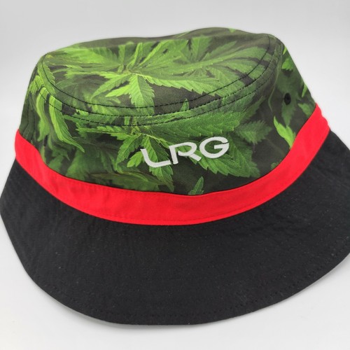 LRG Bucket Hat MJ Cannabis Leaf Cap 