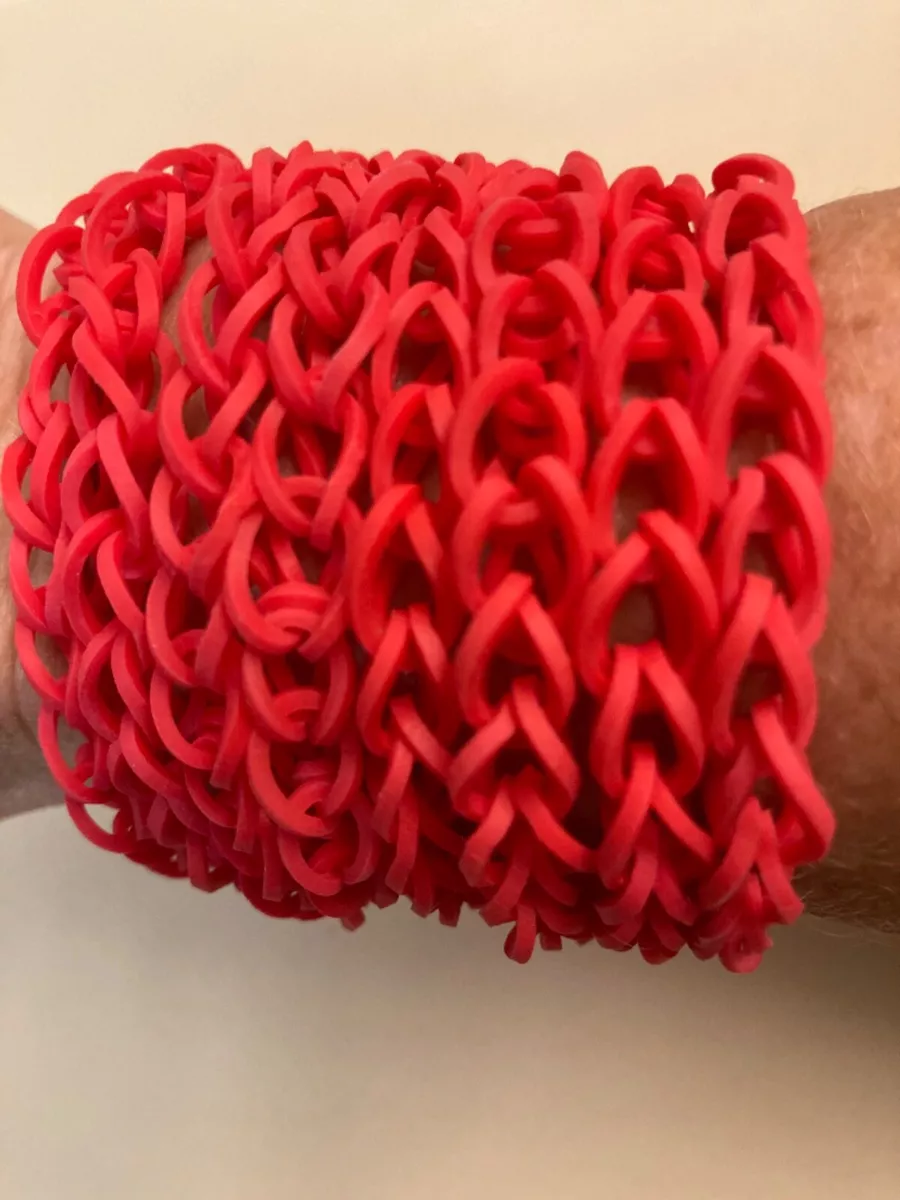 VALENTINE's DAY, HEART DISEASE, FEBRUARY STRETCH RUBBER BAND BRACELET  WRISTBAND