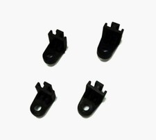 Universal Radiator Engine Slim Electric Cooling Fan Mounting Fixed Kits Black.