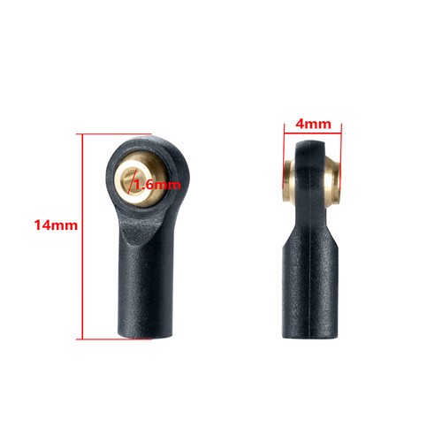 Plastic Rod End Link Balls Joint Set for 1:24 RC Car Crawler Axial SCX24 Parts - Picture 16 of 20