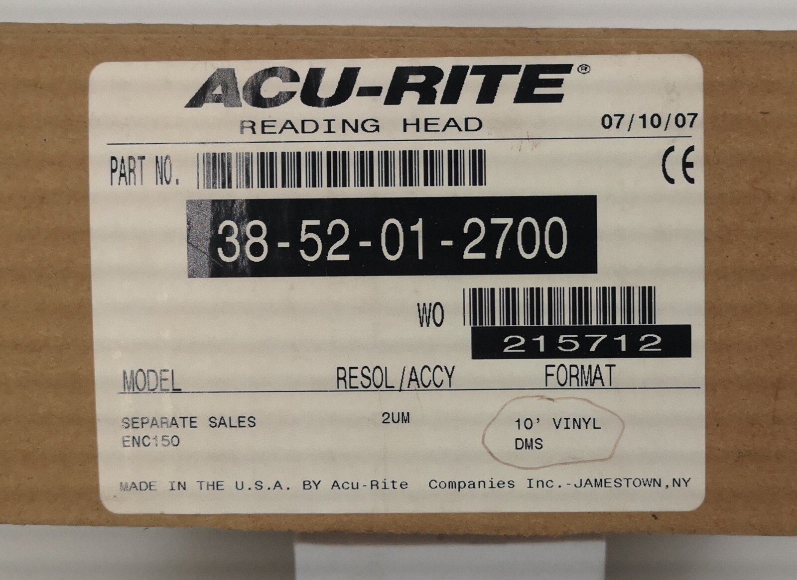 Acu-Rite Reader head 38-52-01-2700 MillPwr | eBay
