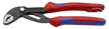 Knipex 8702180TBKA 7" Cobra Pliers, Tether Attachment-Comfort Grip