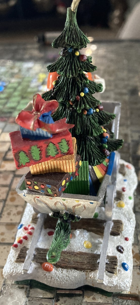 ダンバリーミント エムアンドエムズ クリスマス トレイン DANBUR hOb1 The M&M Christmas Train-- By The Danbury Mint Replacement