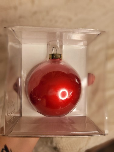 Chicago Bulls Christmas Tree Holiday Glass Ornament NBA Licensed Product - Picture 5 of 7
