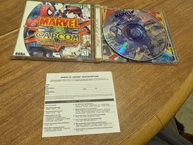 Marvel vs. Capcom: Clash of Super Heroes (Sega Dreamcast) CIB video game w/ reg