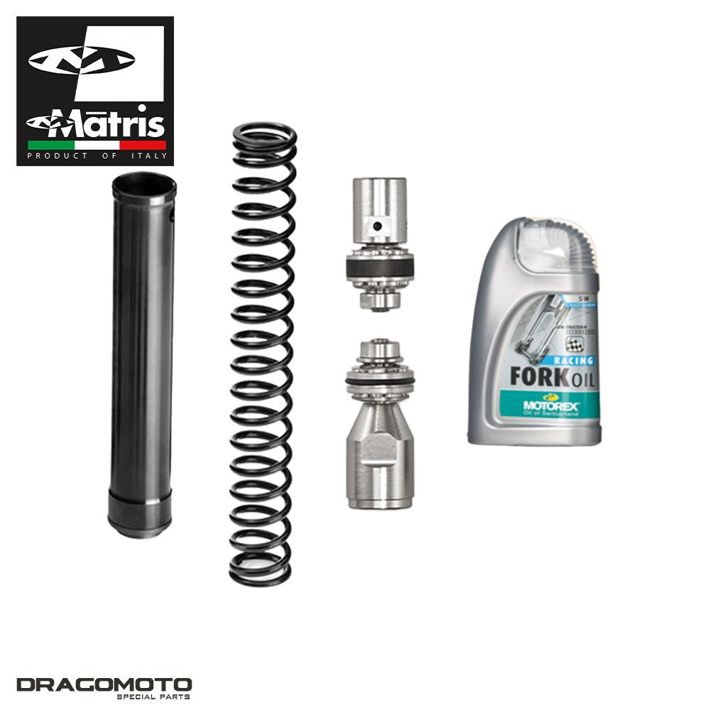 Kit fourche réglable MATRIS FD138RK rigidité avant DUCATI Monster 937 2021-2025