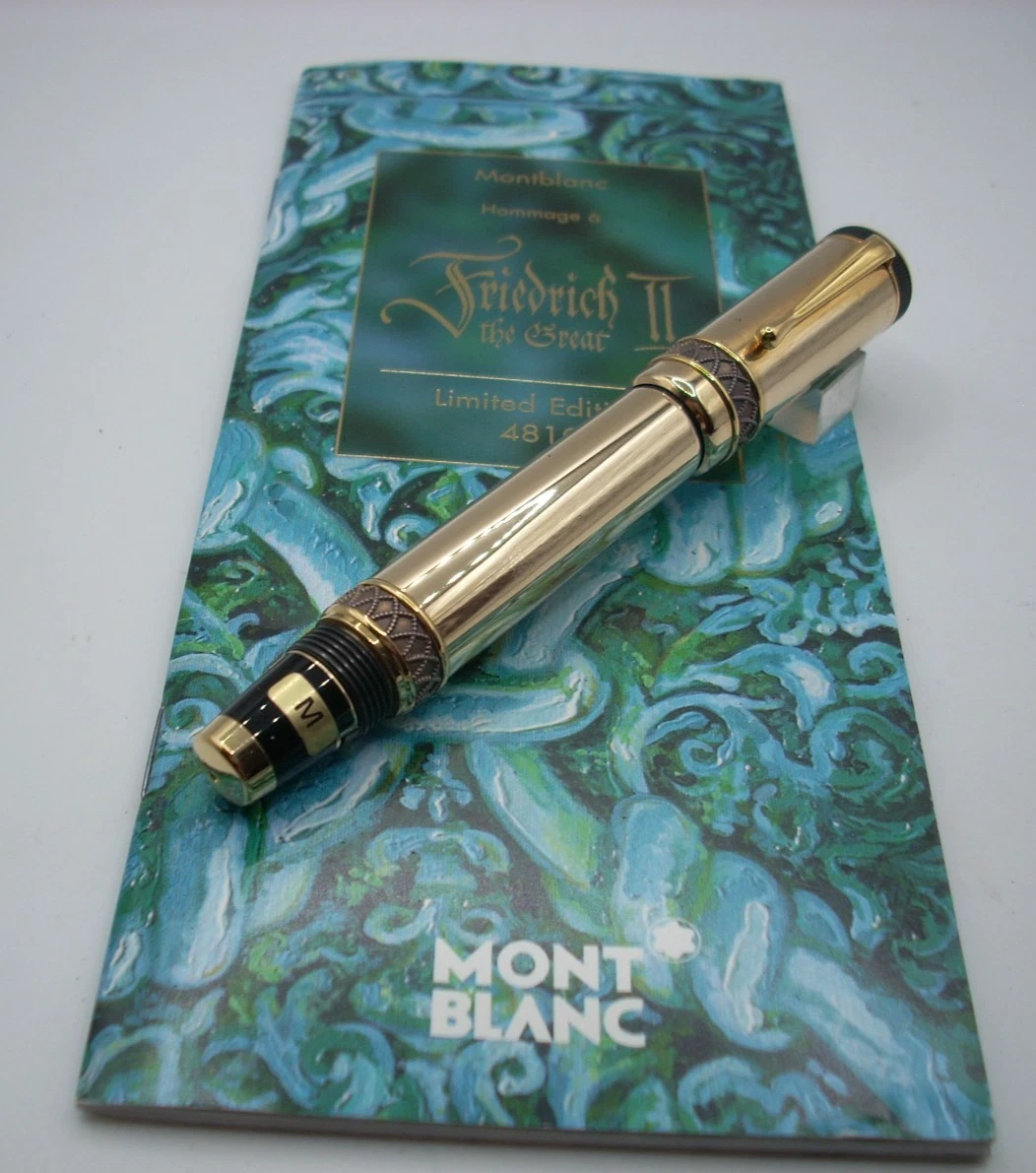 Montblanc Gold Gold, 18K Nib Collectible Fountain Pens for sale | eBay