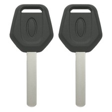 for New Uncut Transponder Ignition 4D62 Chip Car Key DAT17T13 2 Pack