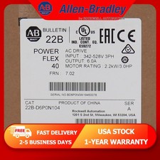 New AB 22B-D6P0N104/A PowerFlex 40 2.2KW(3HP)...