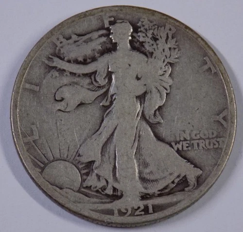 1921-S 50c Walking Liberty Half Dollar