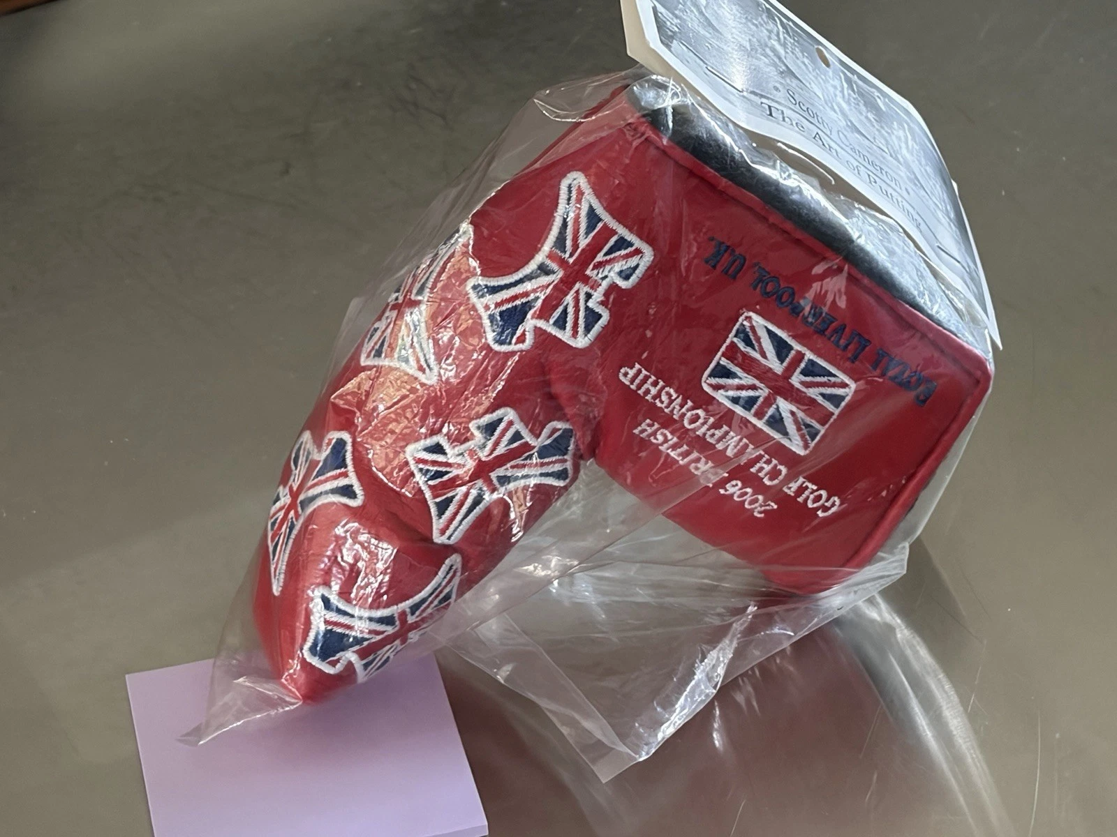 2008 Open Championship Red Scotty Dogs Scotty Cameron Headcover Brand New