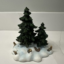 Department 56 Village Double Pine Trees 52619 