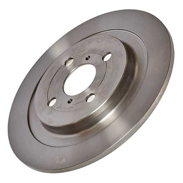2x Brake Discs Pair Solid fits TOYOTA YARIS NSP90 1.33 Rear 08 to 11 1NR-FE Set - Image 16