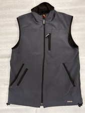 GERBING  S Core Heated Fleece Lined Vest Dark Grey Mens M w/ Batteries  Charger