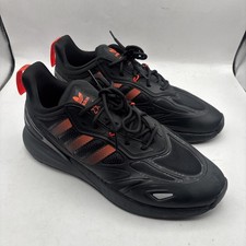 adidas ZX 2K Boost 2.0 Black Solar Red for Sale | Authenticity