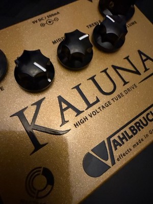 Vahlbruch Kaluna Tube Drive Gitarren Pedal Overdrive Verzerrer Röhre Vorstufe 1a