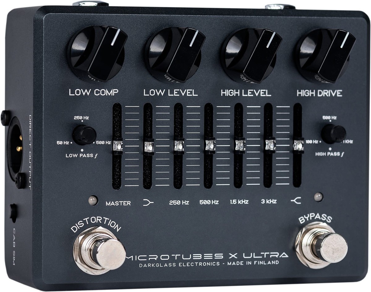 Open Box Darkglass Microtubes X Ultra Preamp/Distortion/DI Bass