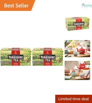 Black Tea Pillow Bags Yorkshire Red 480 Count Breakfast or Iced Refreshing