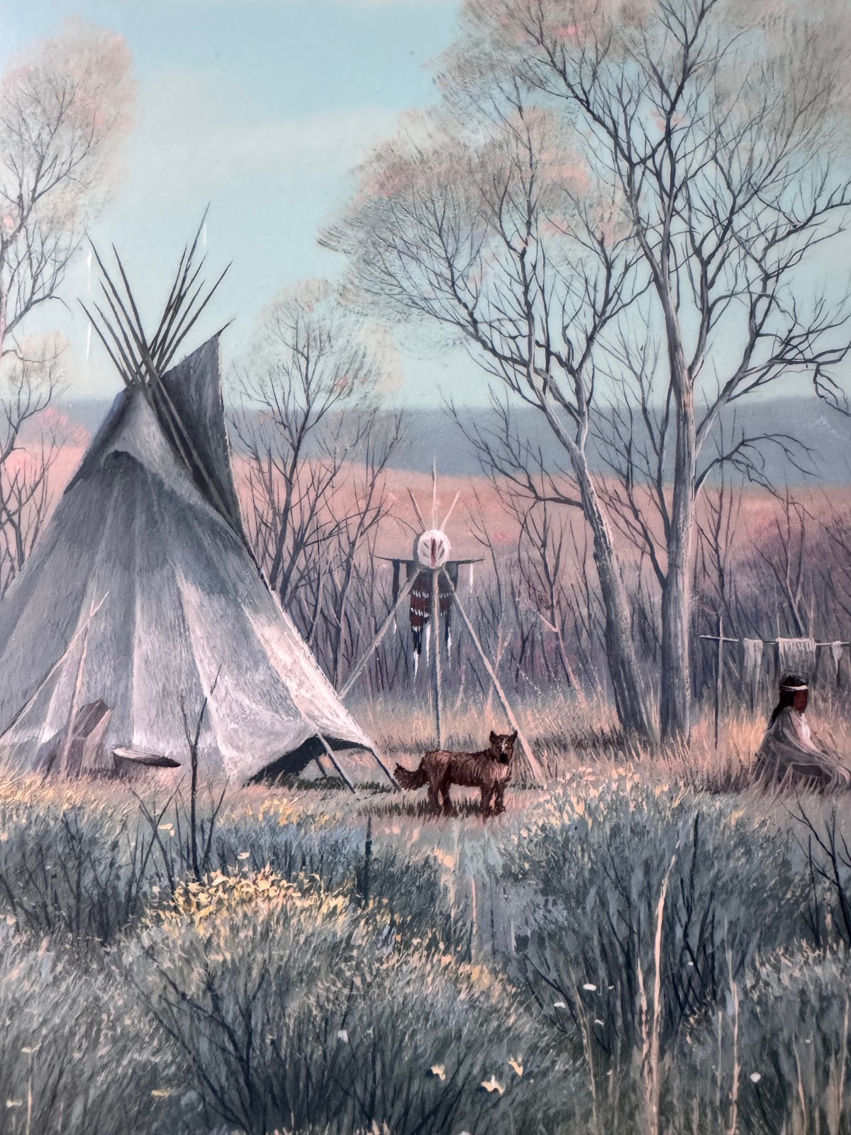 "Blooming Rabbit Brush" | Oil Painting | Gene Speck | 1998 image 3
