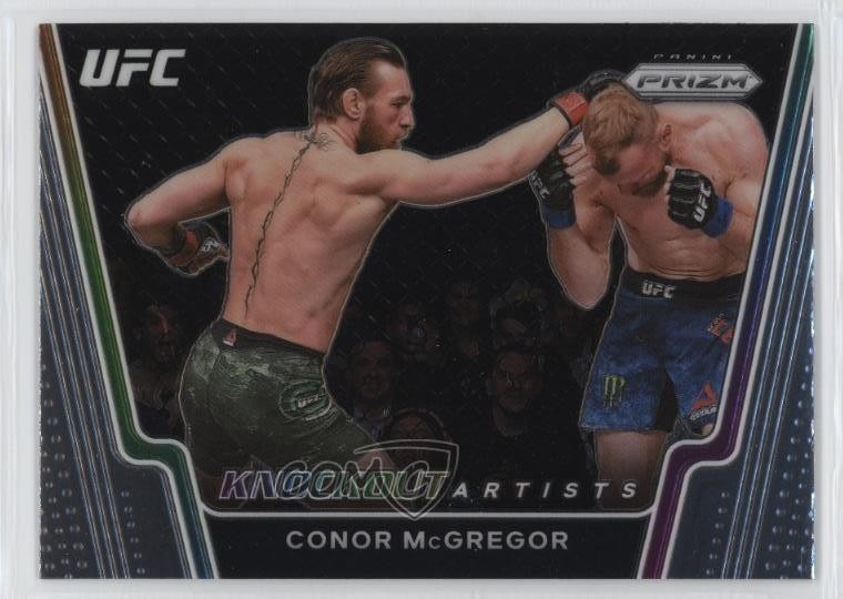 2021 Panini Prizm UFC Knockout Artists Conor McGregor #16 1pd5