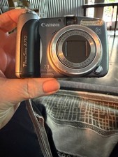 Canon PowerShot A710 IS Digital Compact Camera 7.1 Mega Pixels Tested NO CORDS