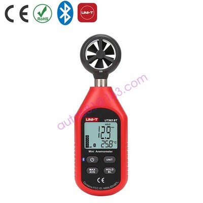 UNI-T UT363-BT Mini Anemometer Temperature Meters Transfer Measurement  LCD