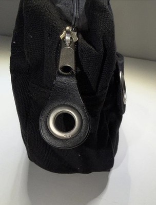 Rare VTG Y2K Oakley Soft wear Hardware Handles Bag Black Purse | eBay