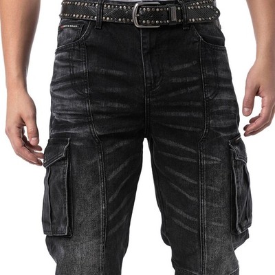Cipo & Baxx EPIC BLACK Herren Baggy cargo Jeans Denim  CD897 alle Gr. Neu