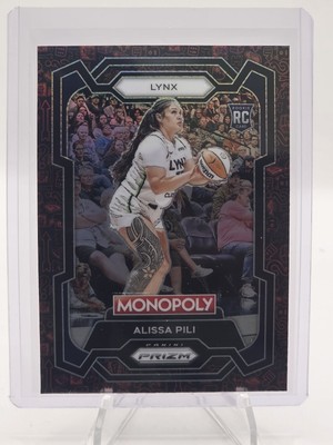 Alissa Pili - 2024 Panini WNBA Monopoly Prizm Rookie RED ICONS PRIZM SP - #72