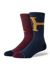 Stance Harry Potter Ron And Harry Crew Height Casual Socks Men  s Large 9-13 NWT